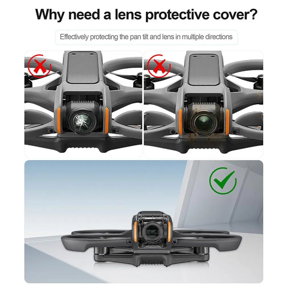 2024 New STARTRC For DJI AVATA 2 Lens Protection Cover Gimbal Protection High Quality For DJI AVATA 2 Drone Accessories