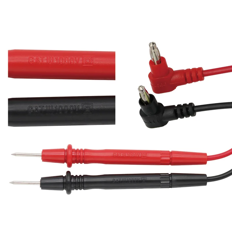 Multímetro de punto de aguja Universal, sonda de prueba/plomo para multímetro Digital, bolígrafo de alambre, probador de Cable, 1000V, 10A