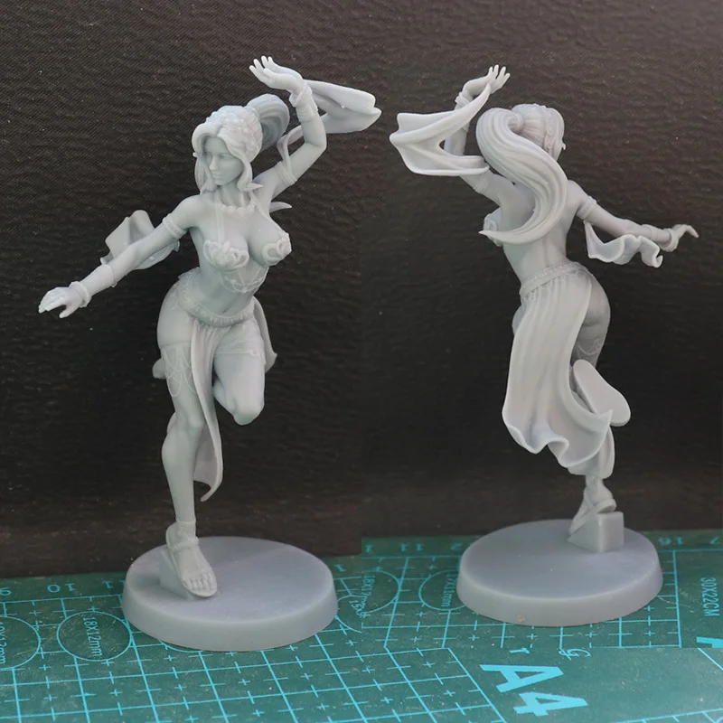 1/24  1/18  Resin Model The Dance Girl Figure Sculpture Unpainted No Color RW-990