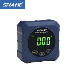 SHAHE New Digital Electronic Level Touch Control Angle Measuring Tool Inclinometer for Woodworking Construction Table Saw