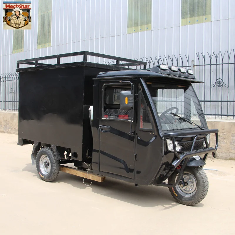 

For Express Delivery Freight -Wheeled Motorcycle with Zongshen Engine, Fully Enclosed Semi-Covered Water-Cooled Three-Wheel