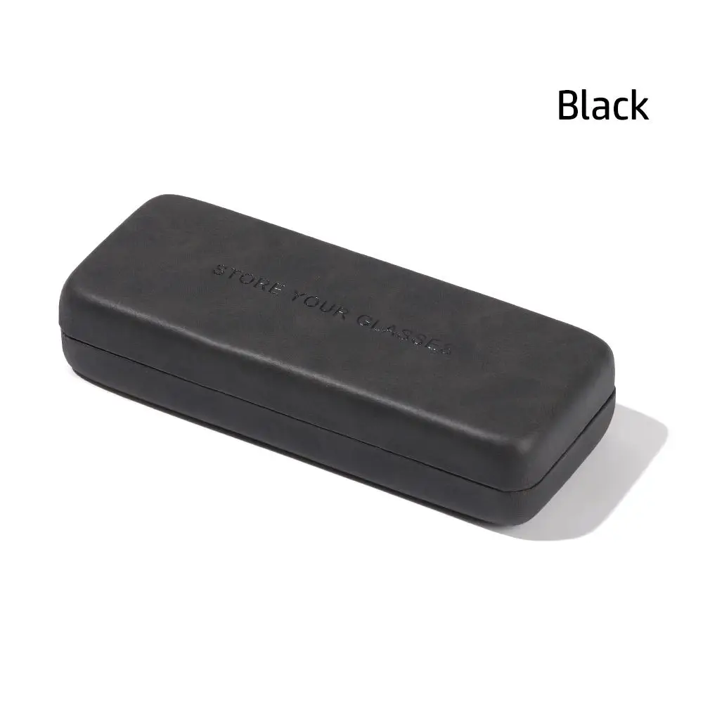 

Waterproof Steel Leather Hard Reading Glasses Box Spectacle Cases Glasses Case Eyeglass Case