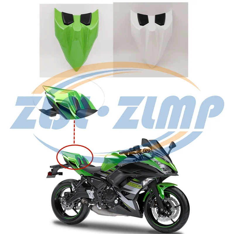 

Для Kawasaki Ninja 650 Z650 ER6F 2017 2018 2019 чехол на заднее сиденье мотоцикла Cowl Solo, Cowl, задний ниндзя