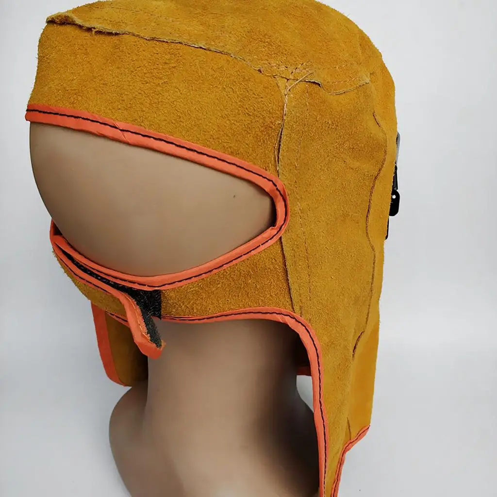 

Сварочная маска-шлем кожаная с автоматическим затемнением, защитный головной убор для глаз, для сварочного оборудования