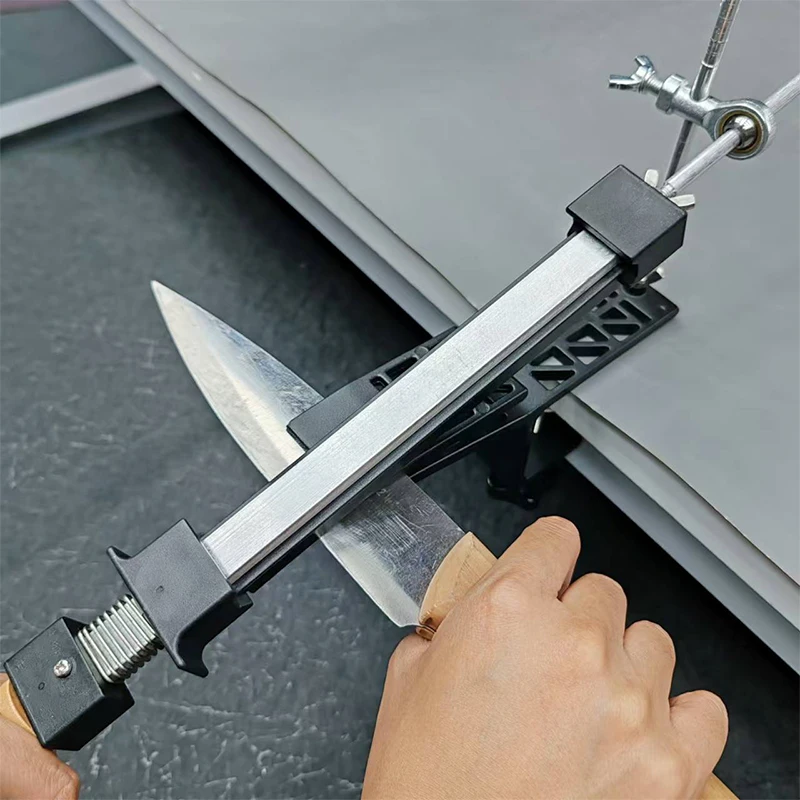 Professional Kitchen Knife Sharpener,Fixed Angle Sharpener,Diamond Sharpening Stone Blade,Sharp Design Tools,Polishing Stone set
