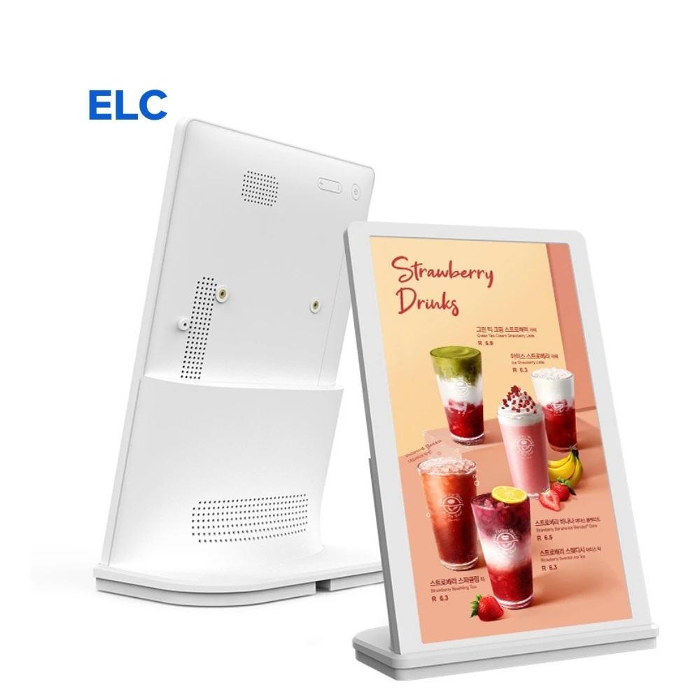 Rak Display NW1495T Semua Di Tablet PC Dengan Stand Rk3588 Android 13 Untuk Pusat Perbelanjaan Menu Restoran