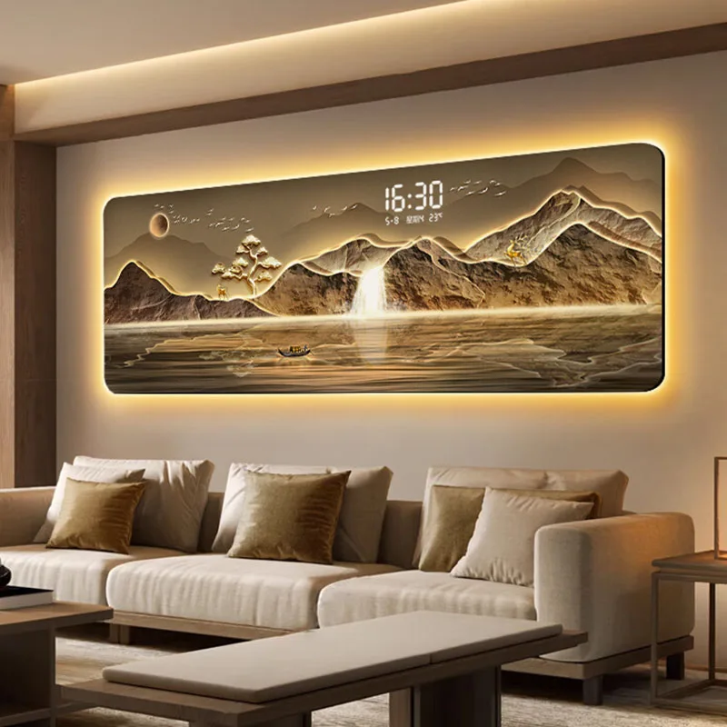 Metall Wand Kunst Wohnzimmer Uhr Wand Ästhetische Led Stille Mode Wand Uhr Xenomorph Kunst Wandbild Reloj Pared Zimmer Dekorationen