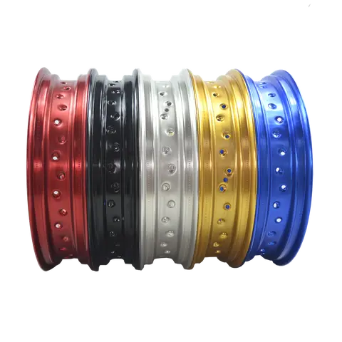 17 Inch Super Motard Replacement Aluminum 36 Spoke Motorcycle Wheel Rims