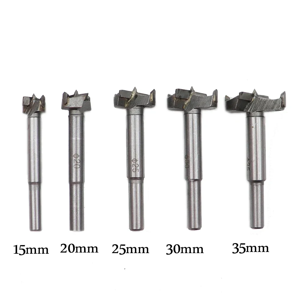 1pc 15/20/25/30/35mm Wood Drill Bit Self Centering Hole Saw Cutter Tools Forstner