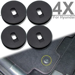 4pcs For Hyundai Accent Solaris Elantra Tucson Kona Veloster Car Floor Mat Clips Carpet Fixing Clamps Retainer Fastener Holder