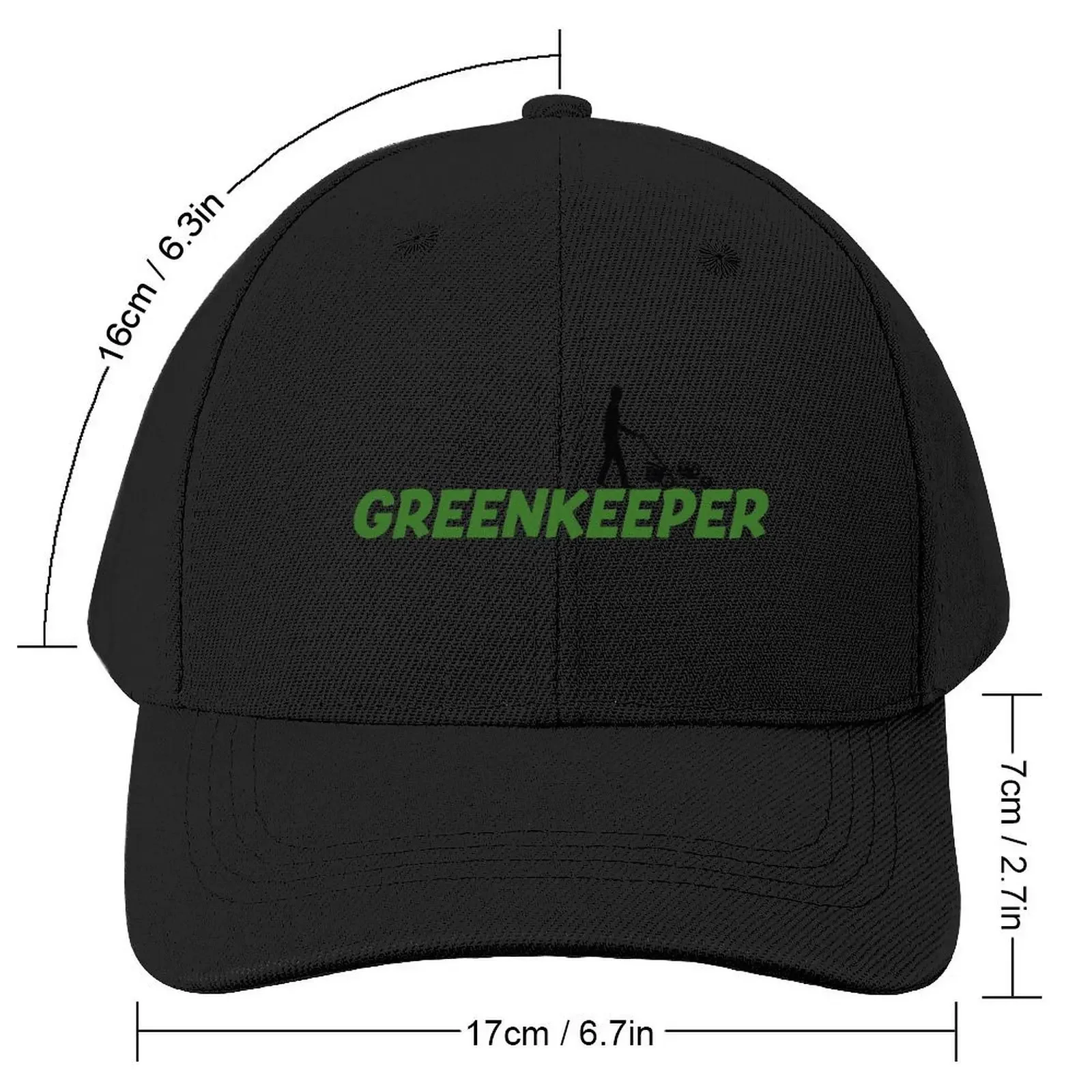 Green keeper Rasenmäher Gärtner Geschenk idee Baseball kappe modische süße Rave Anime Frauen Männer