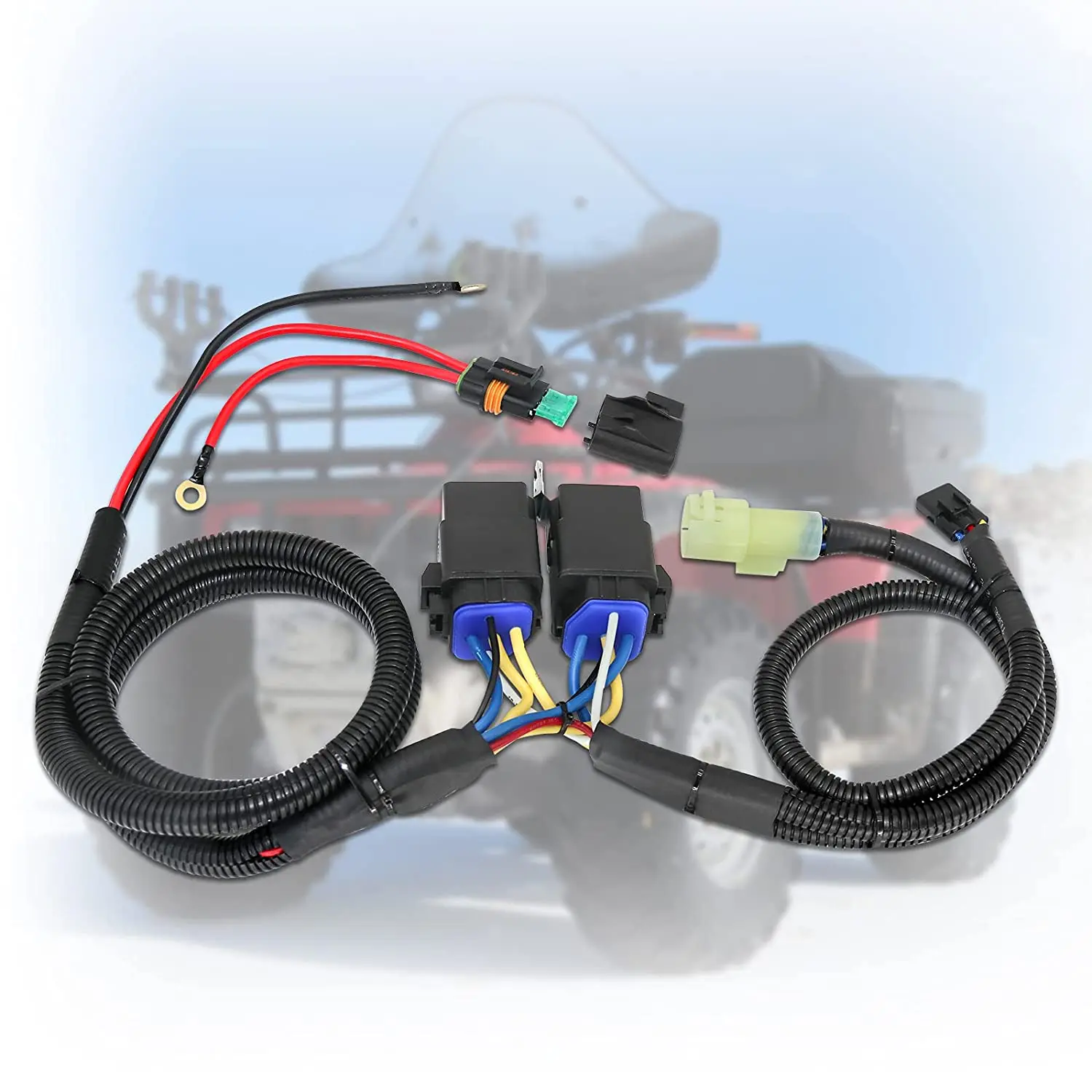 

For Honda ES Shift Kit Foreman 450 ES 1998-2004 Angle Sensor Computer Bypass Wiring Harness Kit