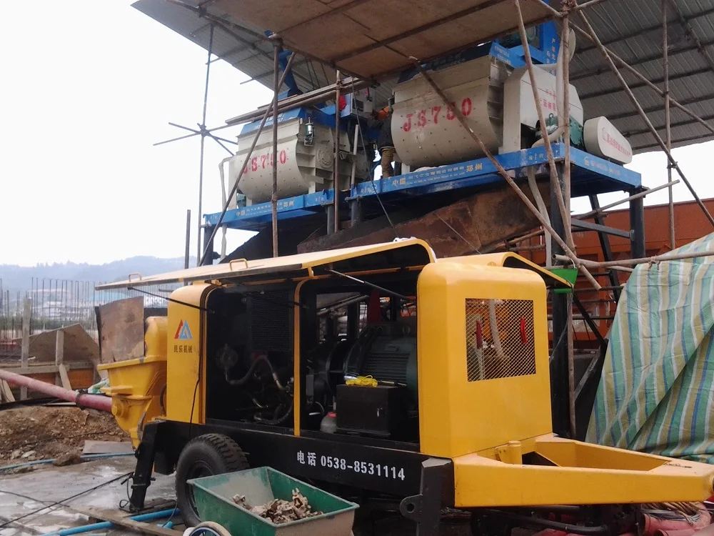 YG Customized Factory-Different Models Small Diesel Concrete Pump Portable Stationary Civil Engineering Construction New Conditi