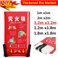 VITCOCO Fire Blanket Fire Retardant Blanket Glass Fiber Fire Fighting Equipment Emergency Rescue Escape Kitchen Household