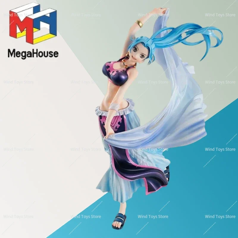 

MegaHouse Genuine Original ONE PIECE Pirates Portrait Memories Reproduction Nefertori D. Vivi Anime Figure Figurine Ornaments