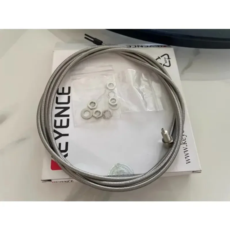 1PC NEW Keyence FU-35TG Fiber Optic Sensor In Stock M6 Threaded Coaxial R10 Stainless Detect 0.005mm Gold Wire FU Series