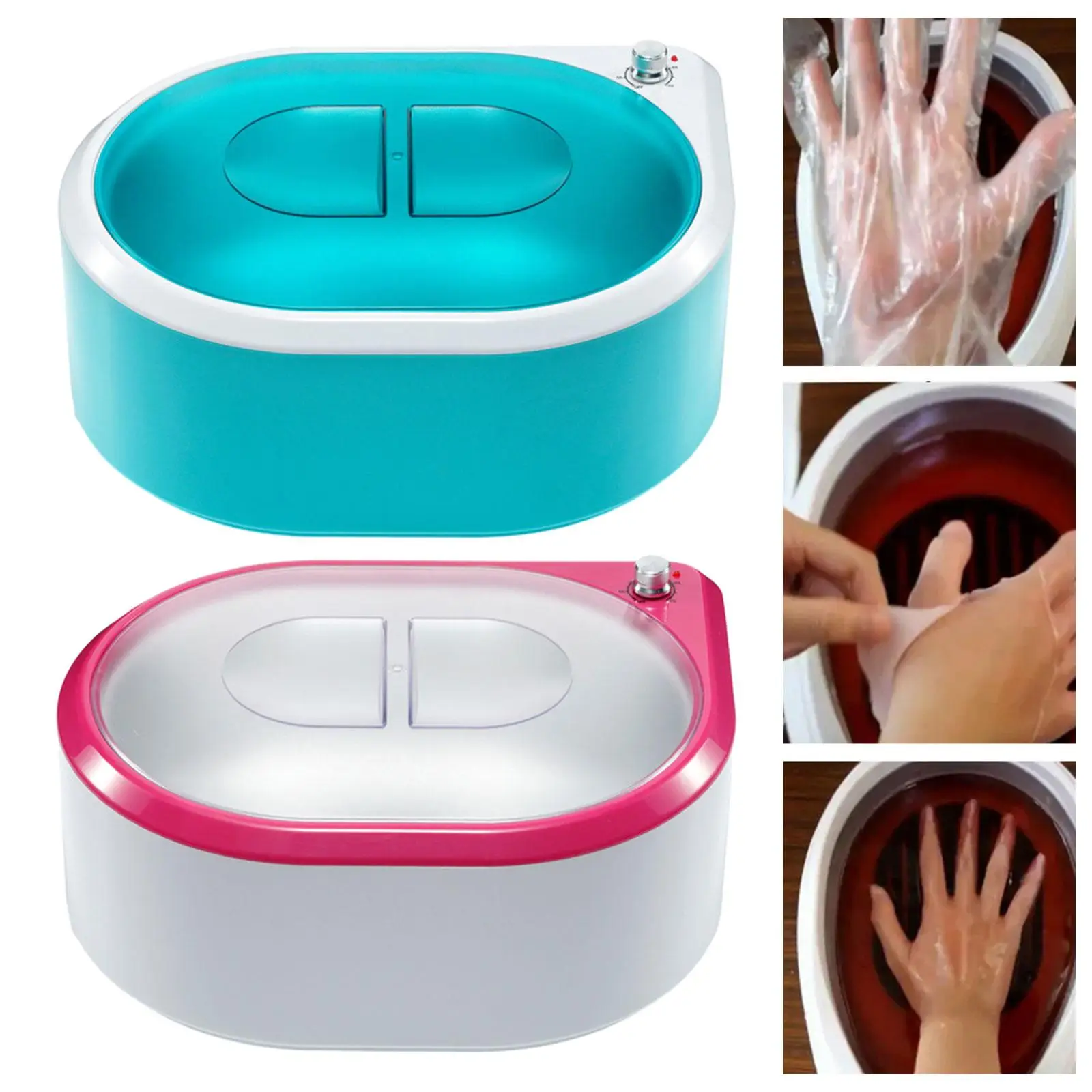 Paraffin Waxing Machine Hand Heater Bath Salon, Temperature Control Waxing Heater, Paraffin Waxing Bath for Hand and Feet