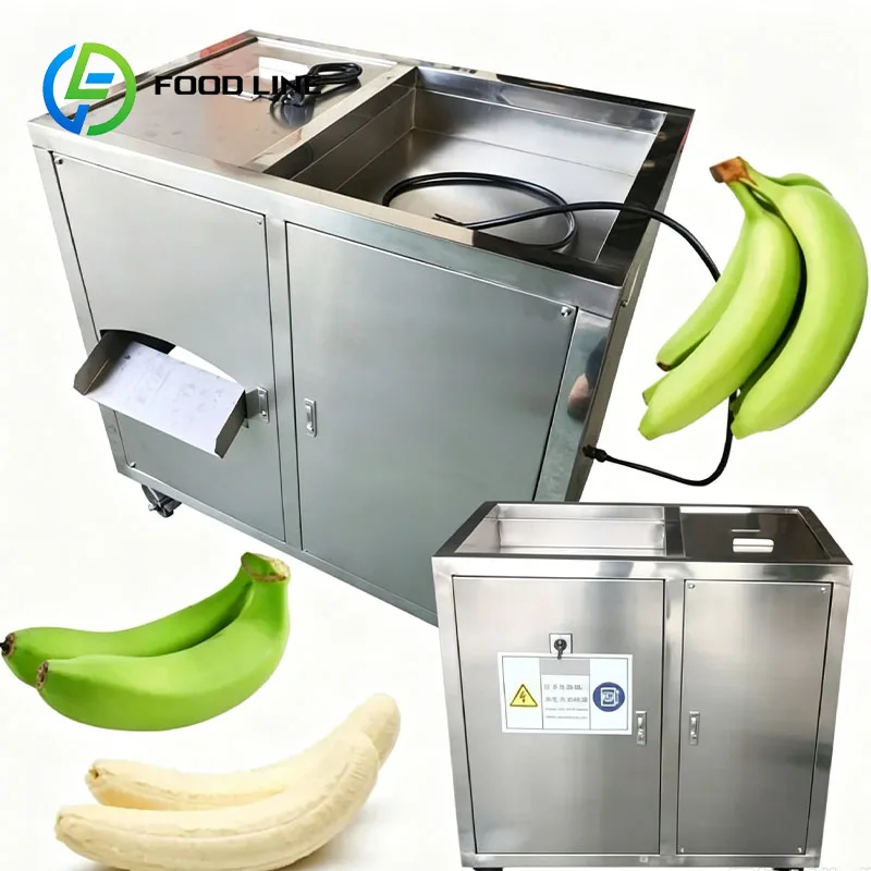 Green Plantain Peeler Banana Peeling Machine Fresh Banana Skin Removing Machine Fruit Processing Customized