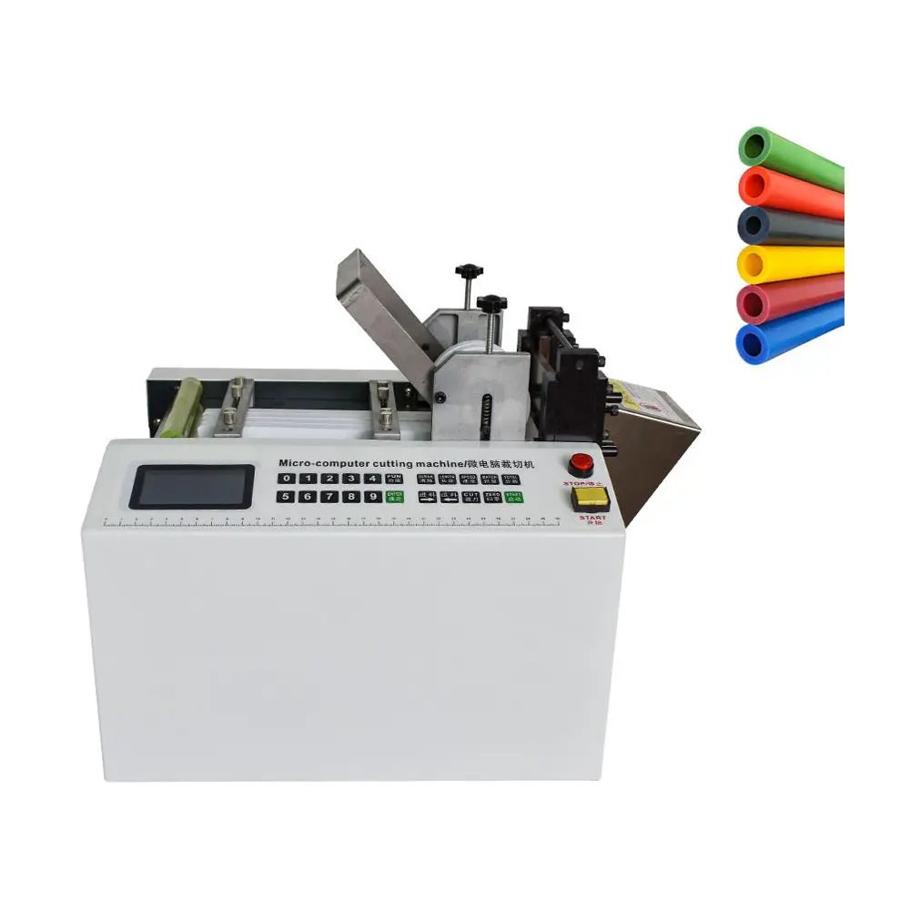 BORX-100D Automatic Computer Pipe Cutter PVC Tube Cutting Machine Wire Paper Cable Part Making Machine