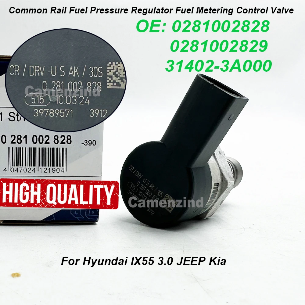 

0281002828 31402-3A000 0281002829 Fuel Pressure Regulator Sensor 314023A000 NEW For Dodge Jeep Hyundai Kia High Quality