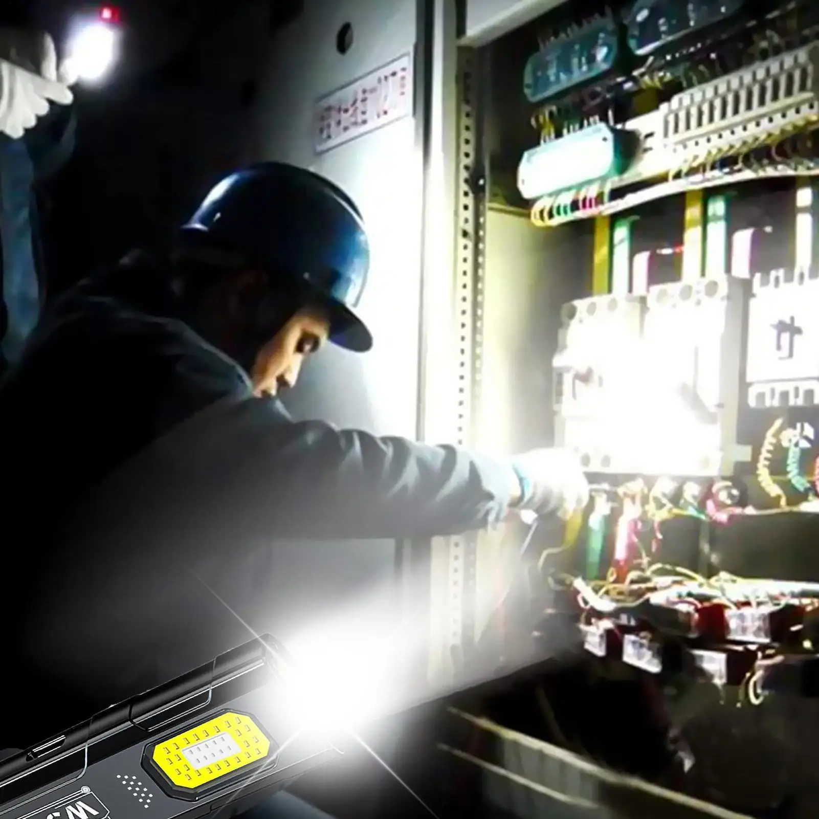 Magnetische Zaklamp 5-Modus USB Oplaadlamp 800mAh LED Monteur Werklamp Met Achterclip Voor Auto Reparatie auto Winkel Detaillering