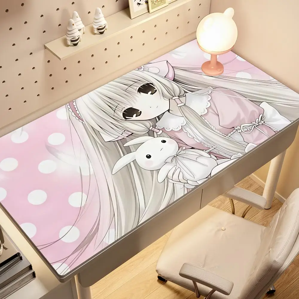 Anime C-Chobits Mouse Pad For Office Gaming And Keyboards Non-Slip Large Waterproof