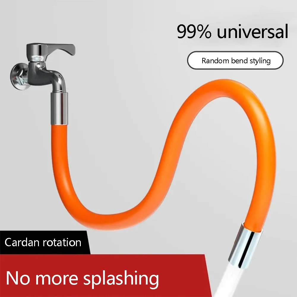 Faucet extension pipe universal extension pipe splash proof water pipe kitchen and bathroom universal nozzle and shower bracket