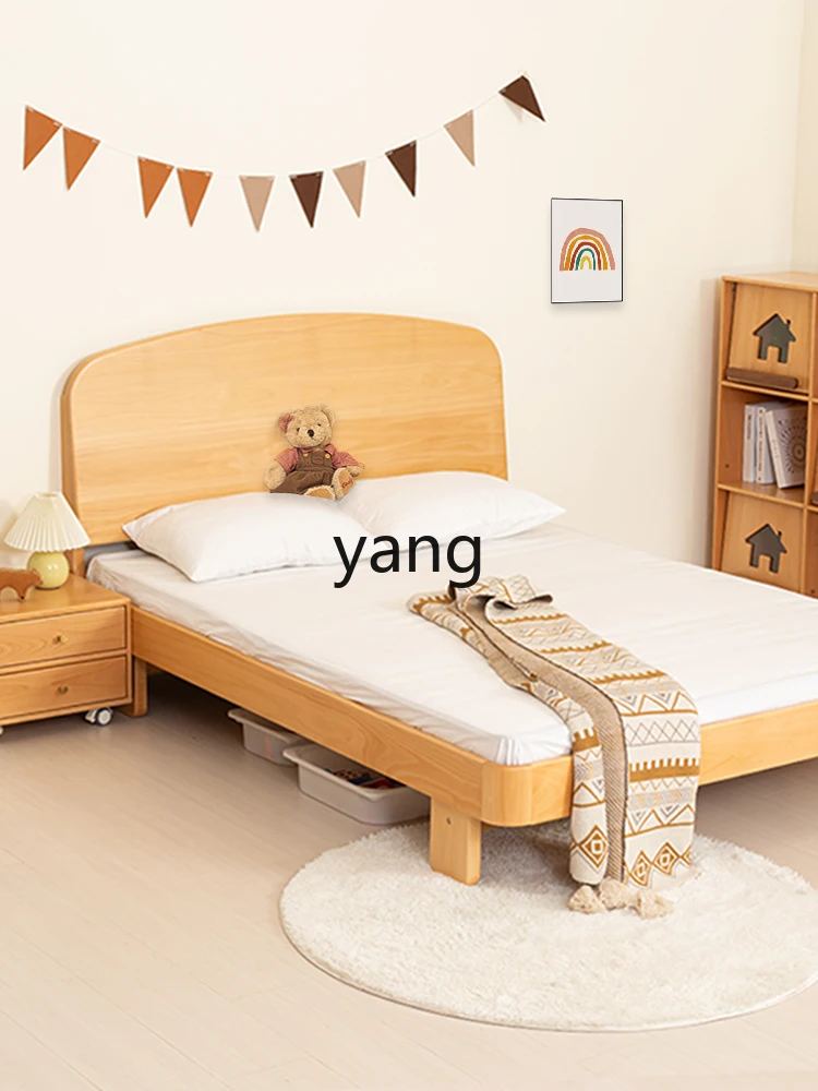 CX Solid Wood Children's Bed Teenagers Boys Bedroom Solid Wood