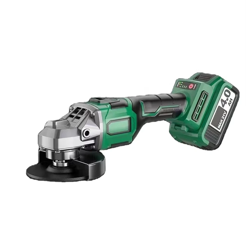 Multifunctional Lithium Battery Powered 125mm Large Diameter Cordless Angle Grinder Suitable for Various Work Environments