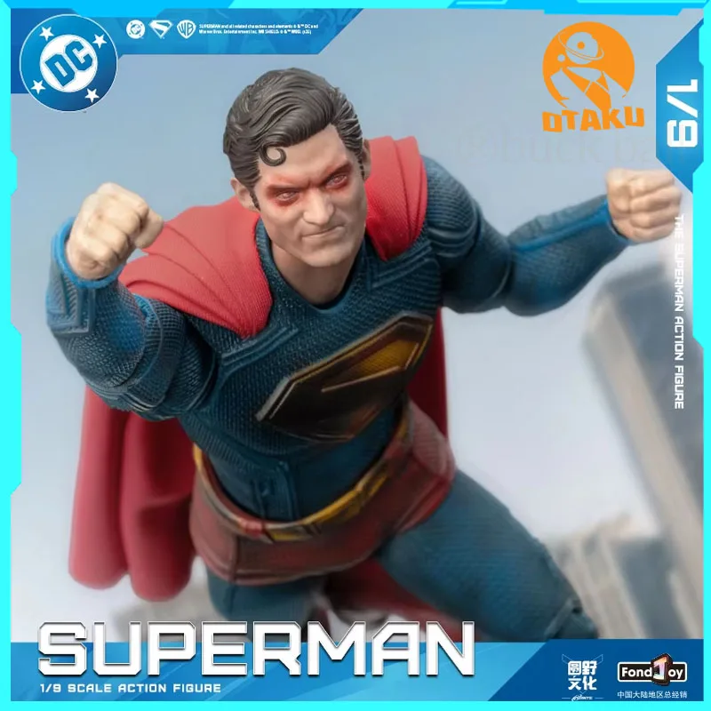 

New Fondjoy War Damaged David Corenswet Superman Action Figure 1/9 2025 Superman Figure Pvc Joint Movable Kid Boy Christmas Toys