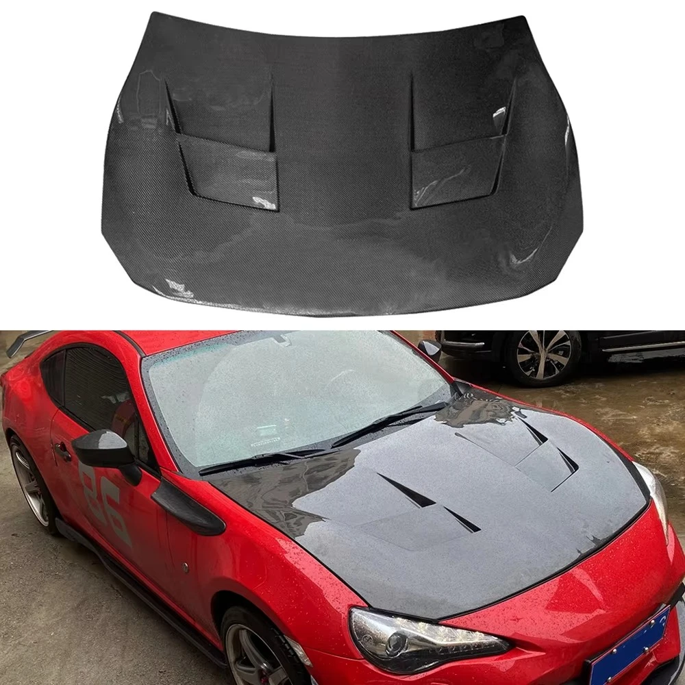 Carbon Fiber Cooling Bonnet for Toyota 2012-2015 GT86 Front Hood
