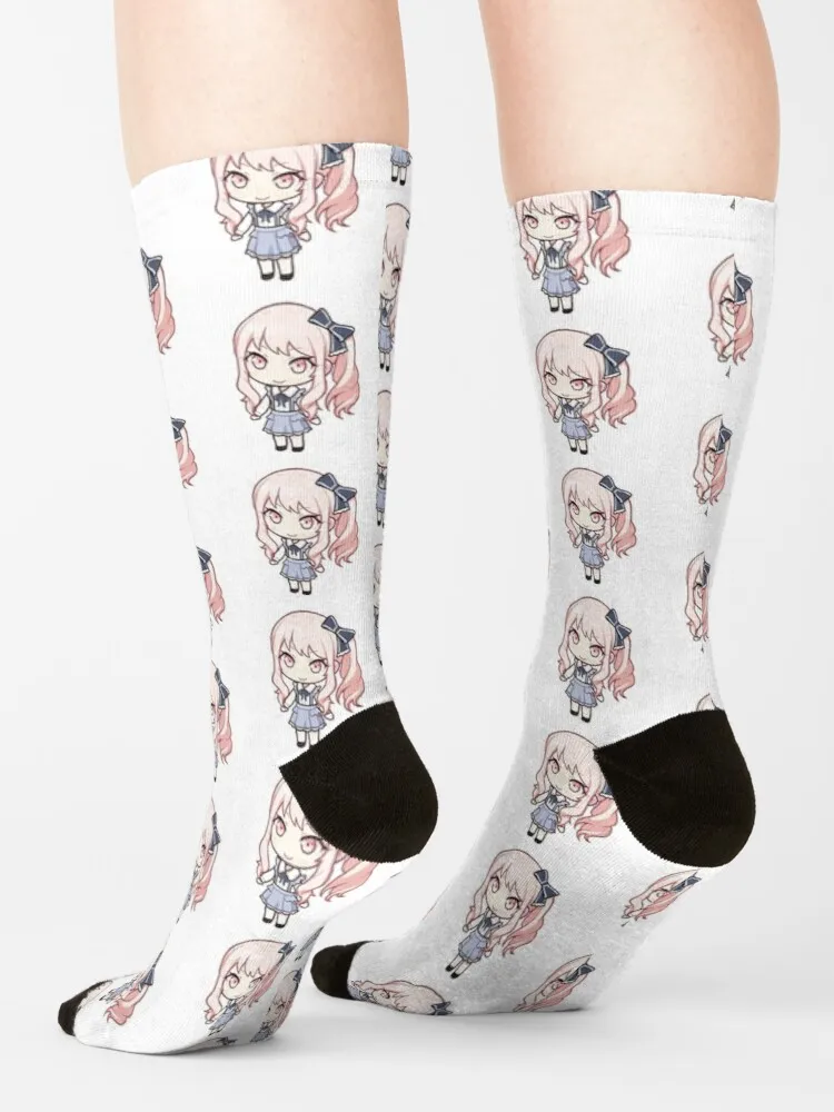 Akiyama Mizuki-chibi Socks Men Fashion