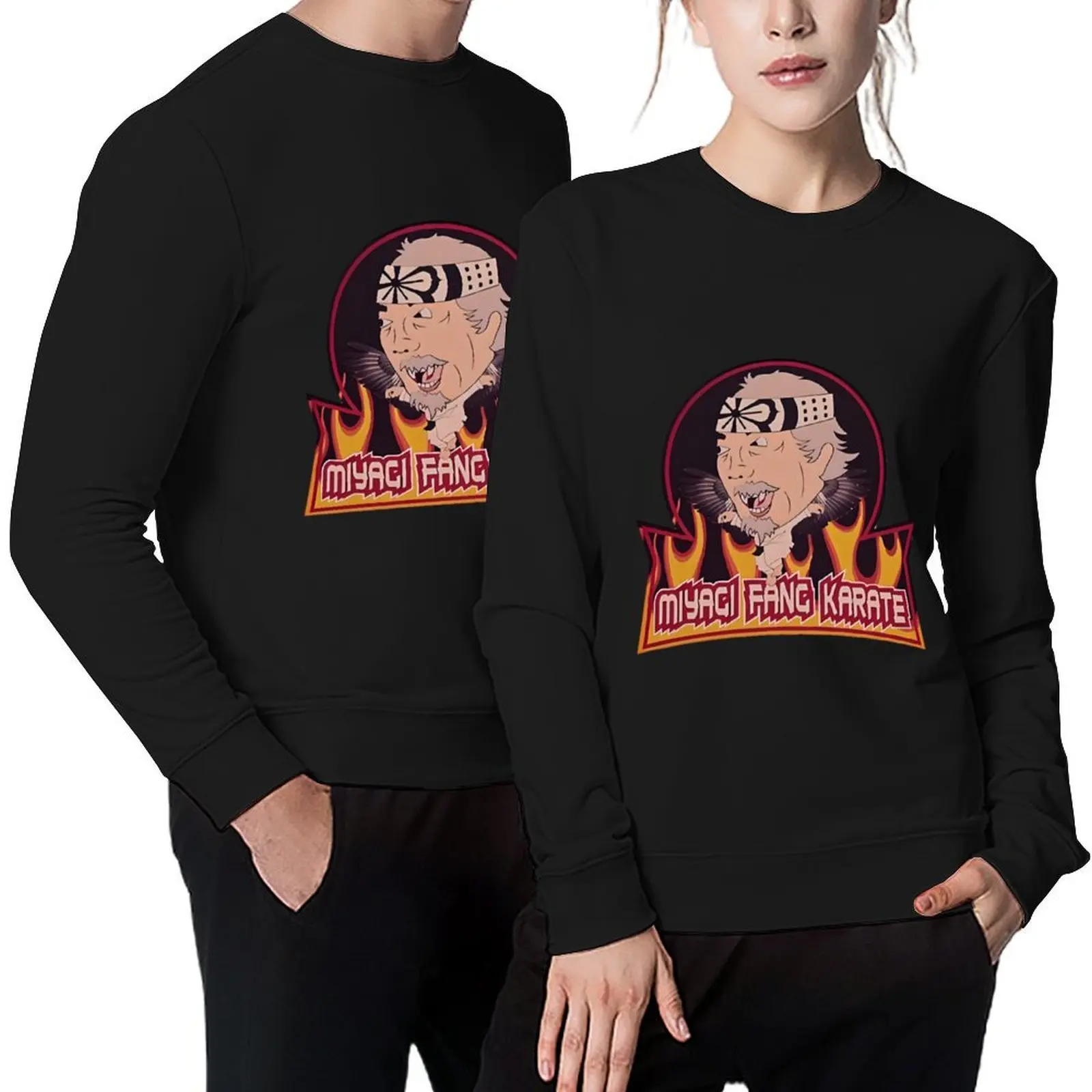 

Miyagi Fang Karate Pullover korean style clothes men's clothes tracksuits autumn jacket men sweatshirts men