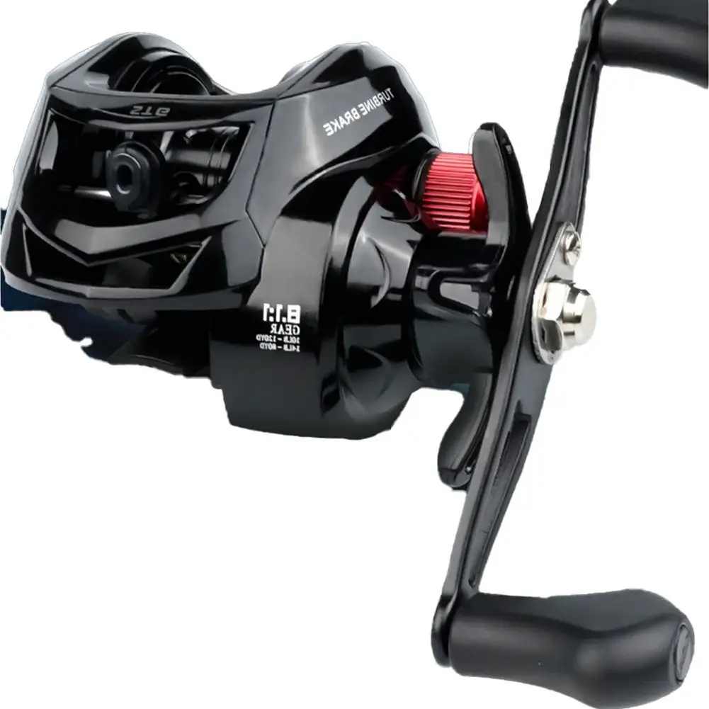 

Baitcasting Fishing Reel 18+1 Shielded Ball Bearings 8.1:1 Gear Ratio Magnetic Brake System Low-profile Reel