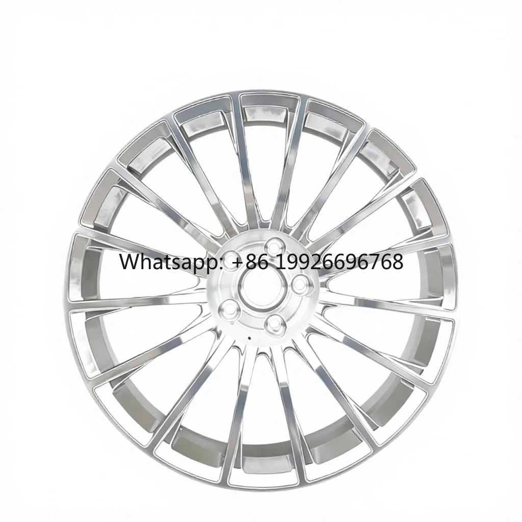 

New S Class S65 20x8.5J/20x9.5J Et39 Five Spoke Forged Aluminium Alloy Silver Finish Wheels for Mercedes E Class