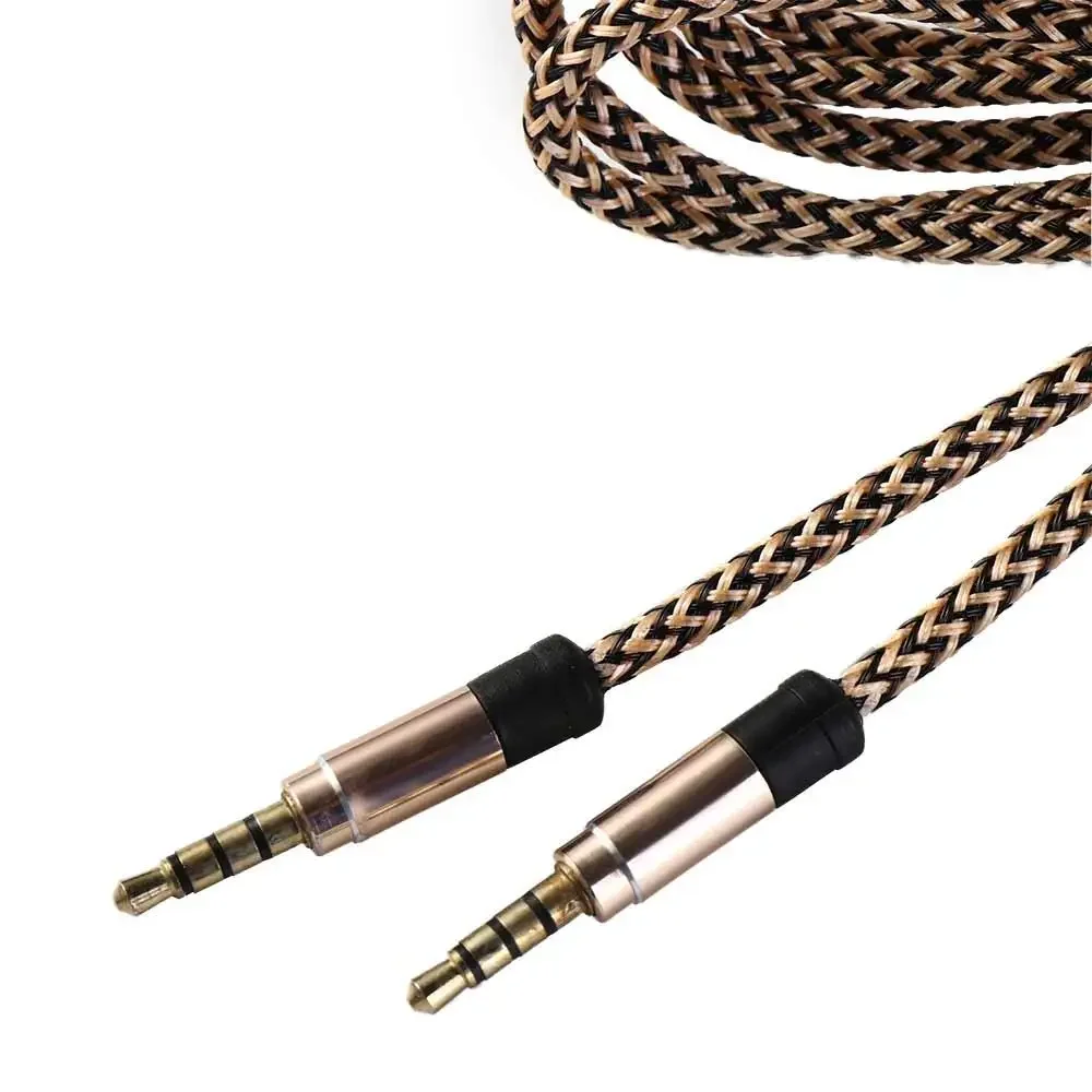 Montuje pomocných linky silon tkaní reproduktor drát audio adaptér šňůra 3.5mm audio kabel auto AUX kabel sluchátka prodloužení šňůra