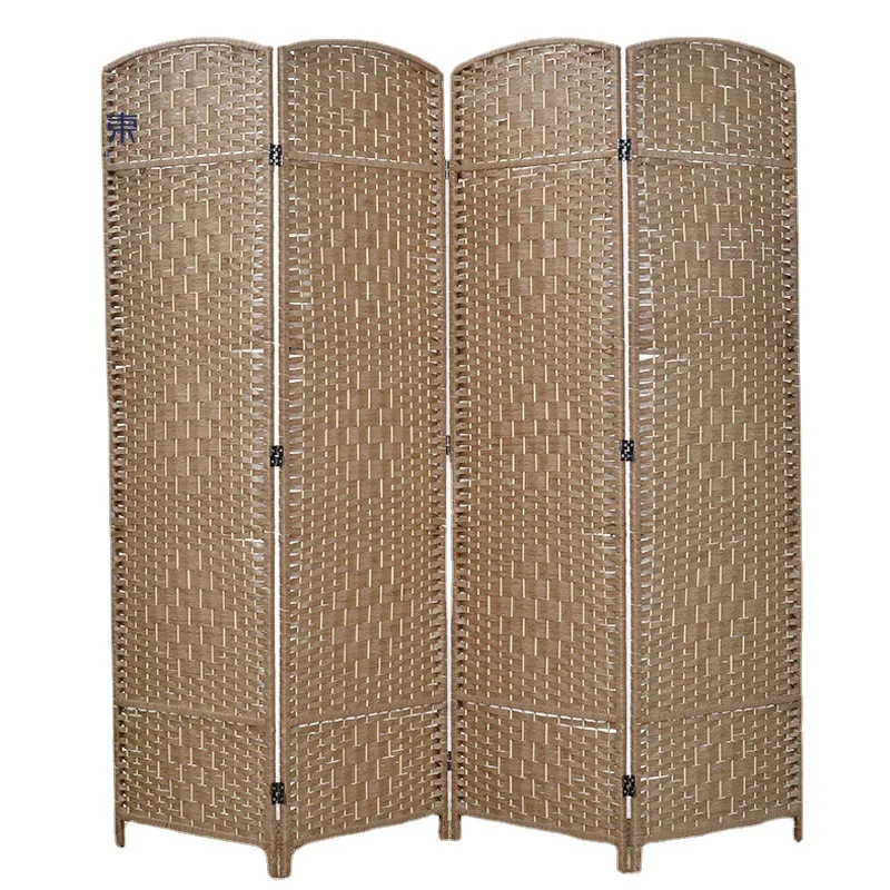 Manufacturer wholesale new hand-woven hotel modern home simple removable office folding screen partition
