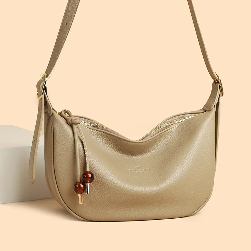 

2025 New Underarm Shoulder Bag for Women, Textured Top Handle Purse, Sophisticated Casual Crossbody, Chic & Versatile​