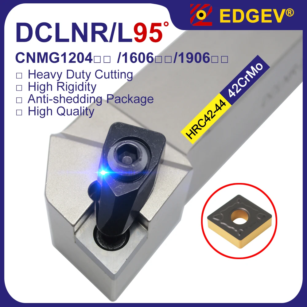 DCLNR1616 DCLNR2020K12 DCLNR2525M12 DCLNL2525M12 DCLNR3232P19 DCLNR DCLNL تحول أداة CNMG 1204 1606 1906 أداة حامل مخرطة باستخدام الحاسب الآلي