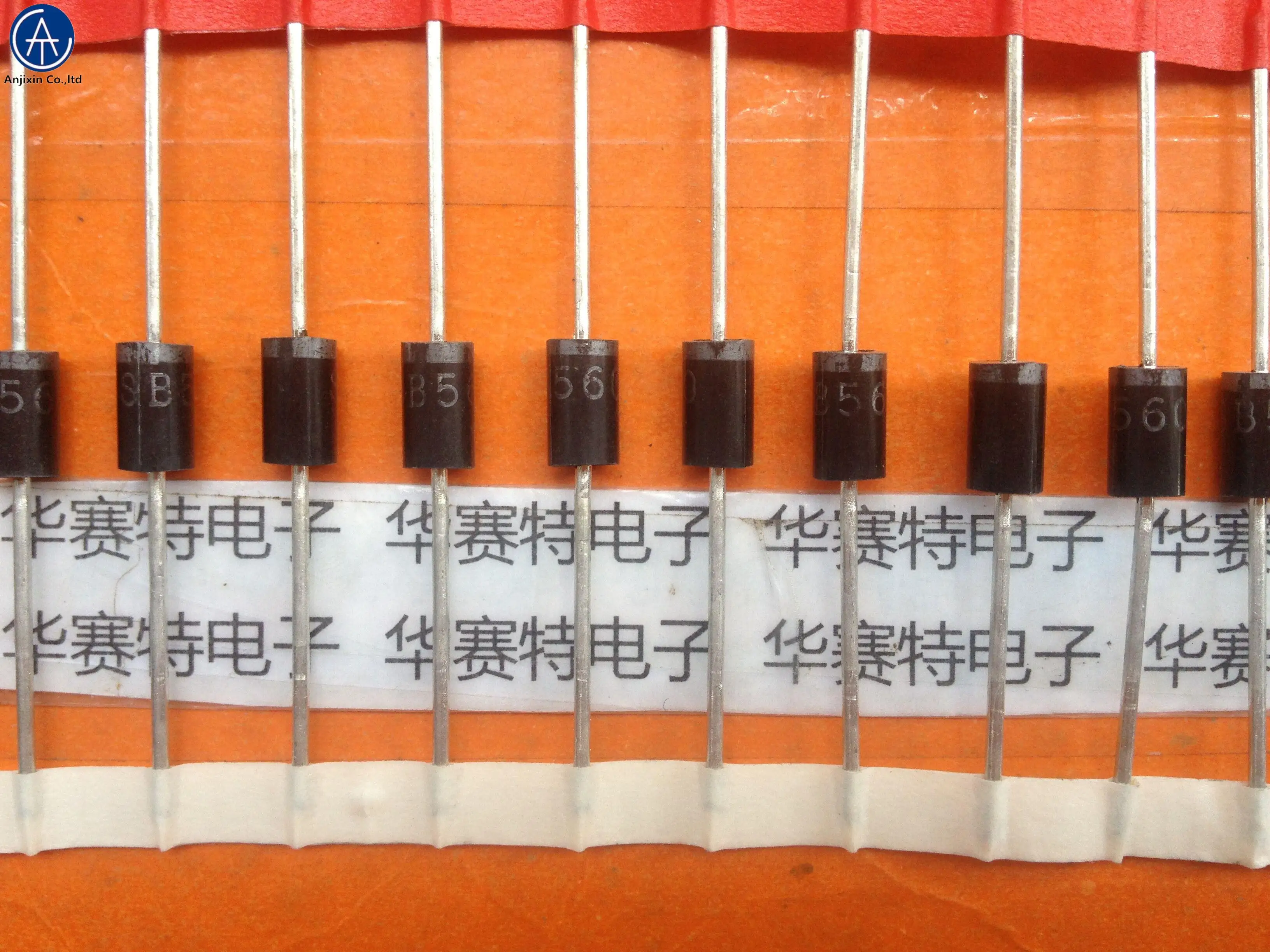 30pcs 100% orginal new SB560 DO-201AD Schottky In-Line Diode 5A 60V