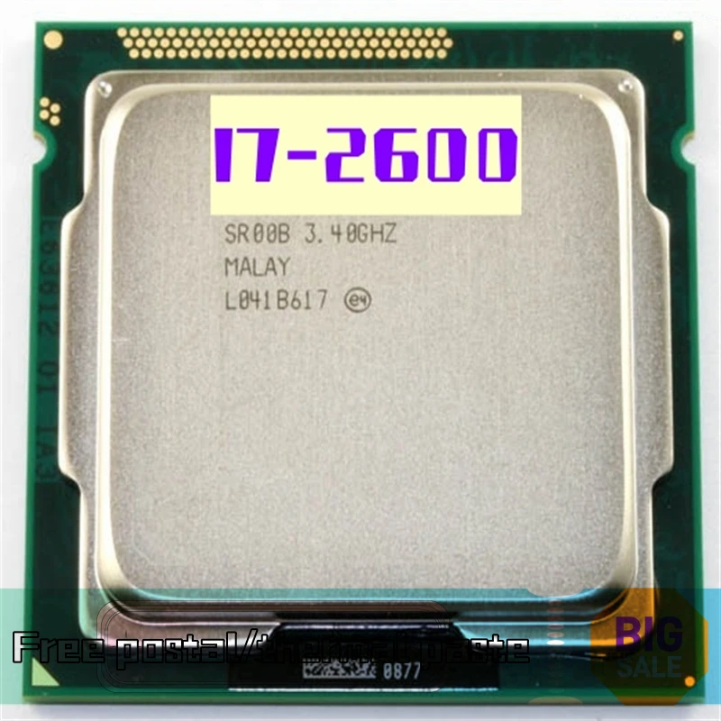 

Core i7-2600 i7 2600 3,4 GHz четырехъядерный процессор 8M 95W LGA 1155