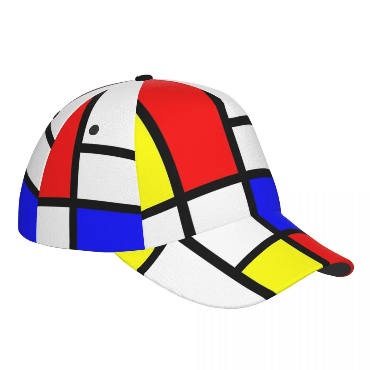 

Piet Mondrian Композиция Бейсболки Мужчины Женщины Шапки Открытый Регулируемая Повседневная Кепка Уличная Бейсбольная Кепка Casquette
