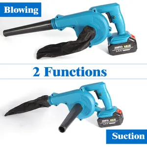 Wireless Electric Air Lüfter für Makita, 2 in 1, Saug, tragbar, Blatt, Computer, Pulverkollektor, Wischer, 18 -V -Akku 10 Hauptverkaufs Vassourinha -Batterie - №7
