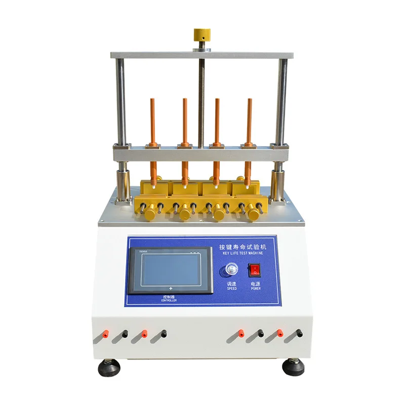 

Button life testing machine, switch button life testing equipment, plug socket switch life tester