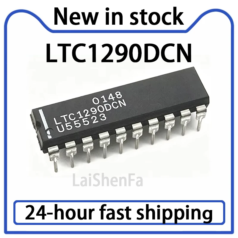 2PCS LTC1290DCN LTC1290 Packaged DIP20 New Integrated Circuit Chip in Stock