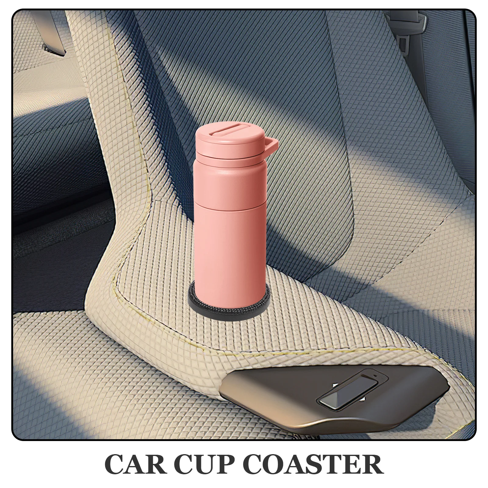 

Dog Paw Coaster Mat Car Cup Drink Coasters Holder Insert Pattern Drinks Circular Water