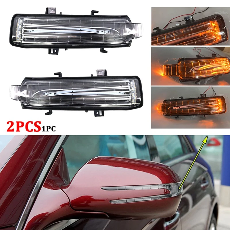 Dynamic Turn Signal Lamp Light Rearview Mirror Indicator Light For Mercedes Benz E-Coupe W207/C207 CLS CLC SL SLK Class