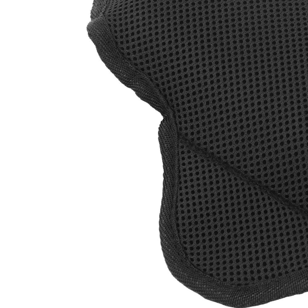 3D Design Gel Seat Cushion Multi-Functional Fixing Straps Mesh Seat Cover Breathable Mesh Gel Material Shock Absorption Pad