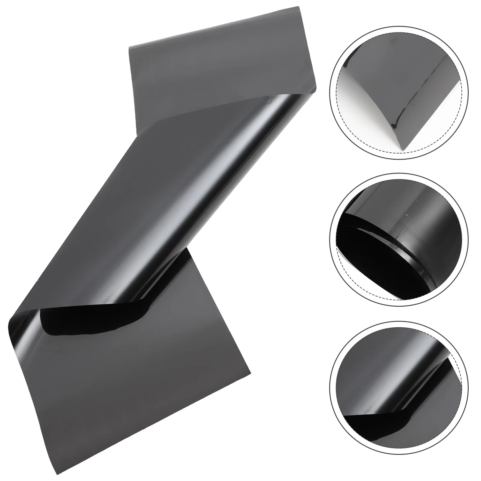 

Household Window Blackout Blind Self-Adhesive Lightproof Film Privacy Cling Safe Easy Apply Remove Uv Protection Bedroom