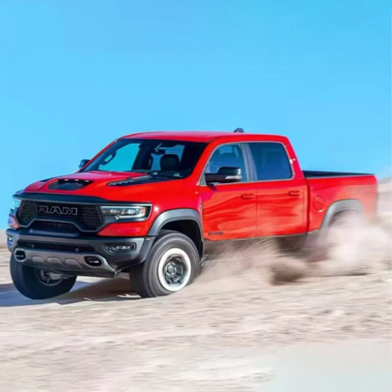 جديد الرعد دودج تيرانوصور رام 1500 محاكاة 1/8 التحكم عن بعد الكهربائية 4wd تسلق مركبة لاقط على الطرق الوعرة مركبة